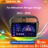 2 Din Android 12 автомобильный радиоприемник Multimidia для MITSUBISHI Mirage Spacestar Attrage 2012-2018 GPS-навигация Carplay 2din