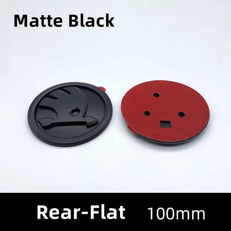 2025 Новый 100 мм ABS Автомобильная Передняя Эмблема Задний Значок Багажника Наклейка для Skoda Fabia 1 2 A7 Octavia RS Superb Rapid Yeti Karoq Авто Аксессуары