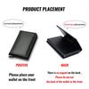 Men Credit Card Holder Wallet Slim Aluminum Men Wallet ID Credit Card Holder Mini  Wallet Automatic Pop Up Bank Card Case