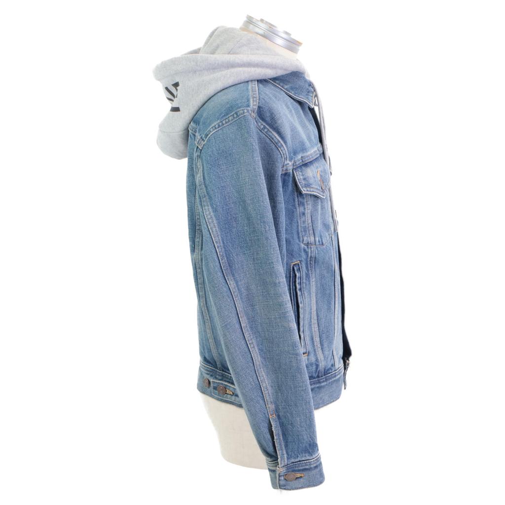 CELINE Domestically authorized 2Q472930F Union Wash Trucker Jacket Denim Jacket XS blueUsed