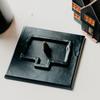 Halloween Black Witch House Incense Burner Resin House Shape Rustic Chimney Hut Incense Incense Cone Burner