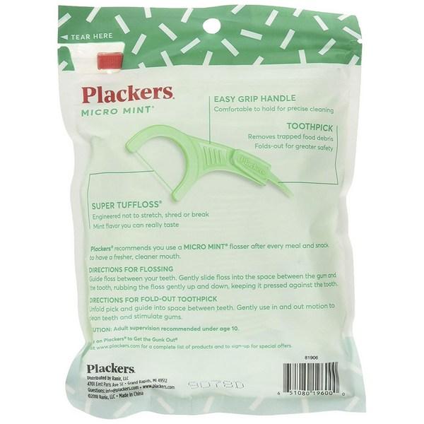 Flackers Dental Flossus Floss Micro Mint, 1 шт., 90 шт.