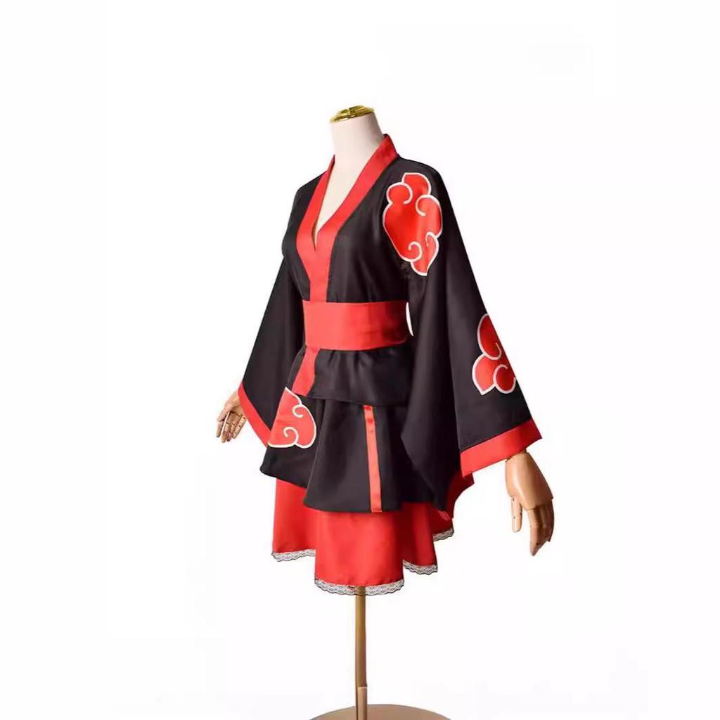 Мужской костюм кимоно для косплея Наруто Шиппуден Узумаки