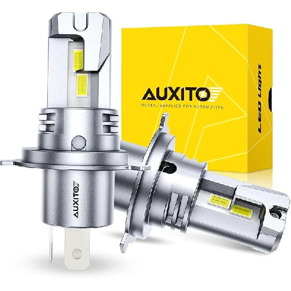 Светодиодные лампы AUXITO H11B, на 600% ярче, сверхъяркие, подключи и играй, долгий срок службы, без мерцания, 98% совместимость, 2 шт.