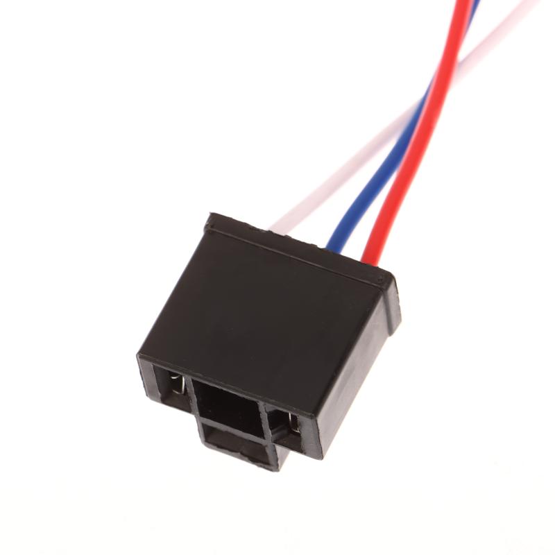 5 шт. Патрон для лампы H4 Автоаксессуары H4 3-контактный Замена фары автомобиля Ремонт Разъем держателя лампы Штекер Провод Патрон