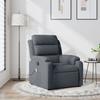 VidaXL Reclining Massage Armchair, Chair with Footrest, Seat with Backrest and Armrests Living Room, Modern, 373512