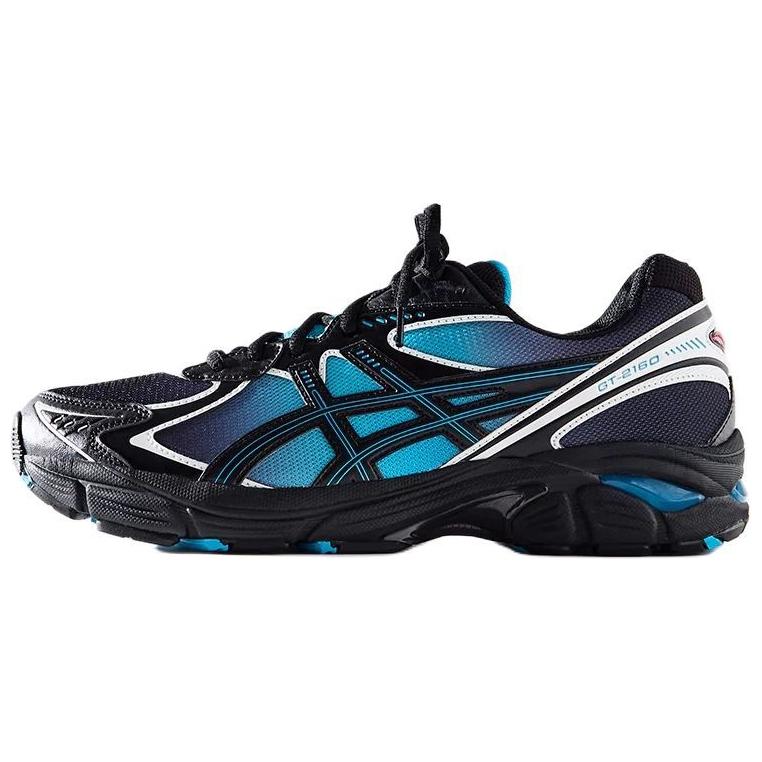 KITH X Marvel Суперзлодеи x ASICS GT 2160 Износостойкие Низкие Кроссовки для Бега Унисекс Черный Синий Повседневные 1203A660