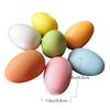 12 шт. пасхальные яйца DIY принадлежности подвеска пластиковая курица украшение ручная роспись имитация