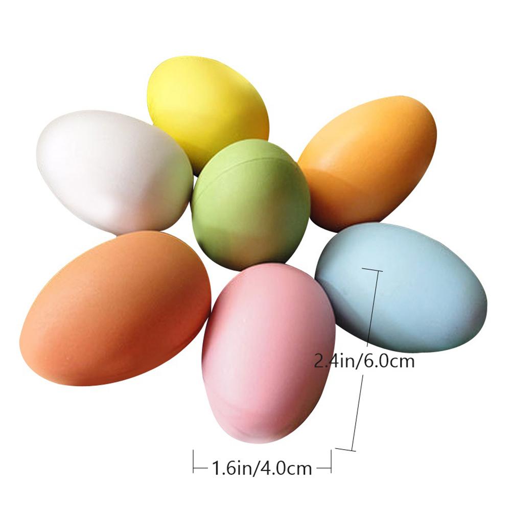 12 шт. пасхальные яйца DIY принадлежности подвеска пластиковая курица украшение ручная роспись имитация