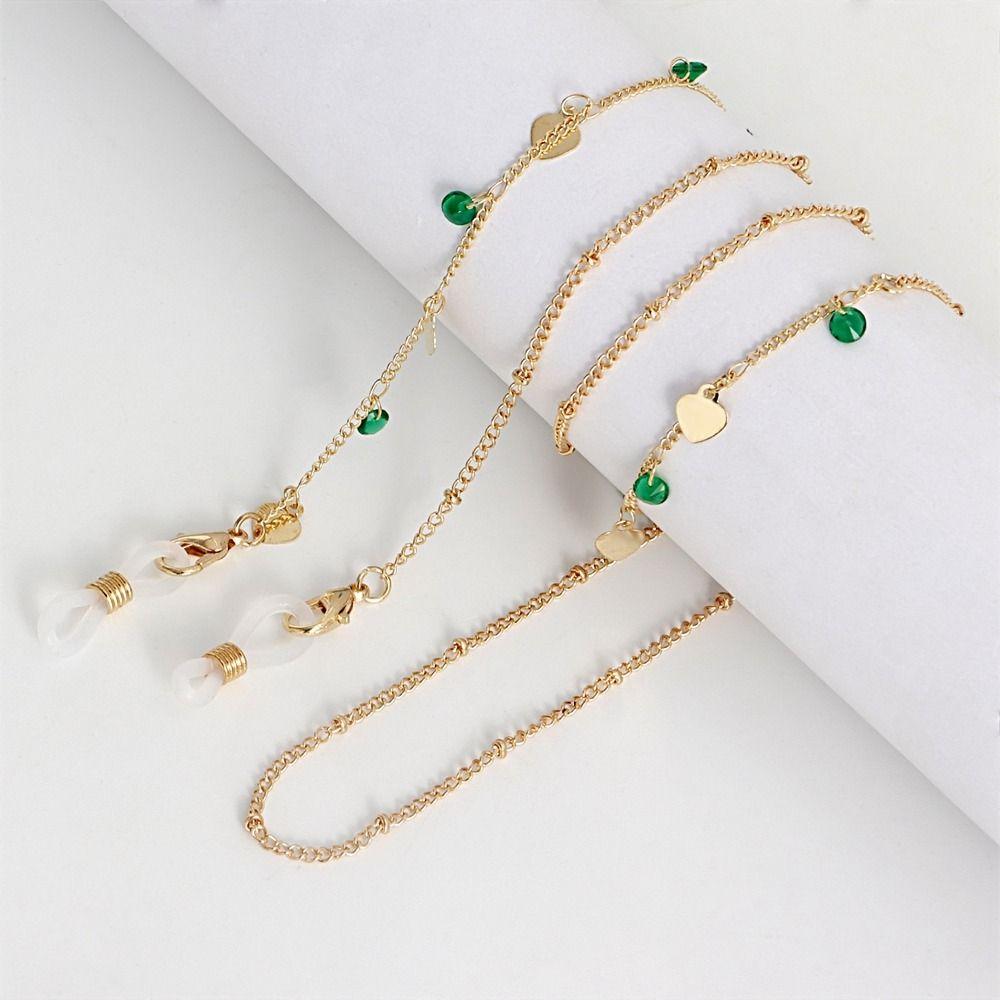 Металлическая цепочка для подвешивания, анти-потеря, металлическая цепочка для очков, цепочка для масок, цепочки для солнцезащитных очков, шнур для очков