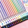 Fun Glitter Gel Pen Set Glitter Students Stationery for Drawing New Colored Pens Set