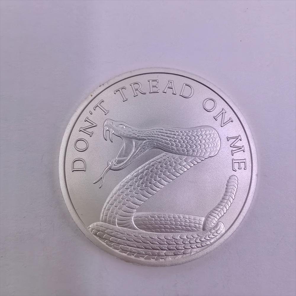 2026 New Animal Coin Metal Crafts Brass 1oz Silver Coin Statue of Liberty Eagle Commemorative Medal Souvenirs Gifts