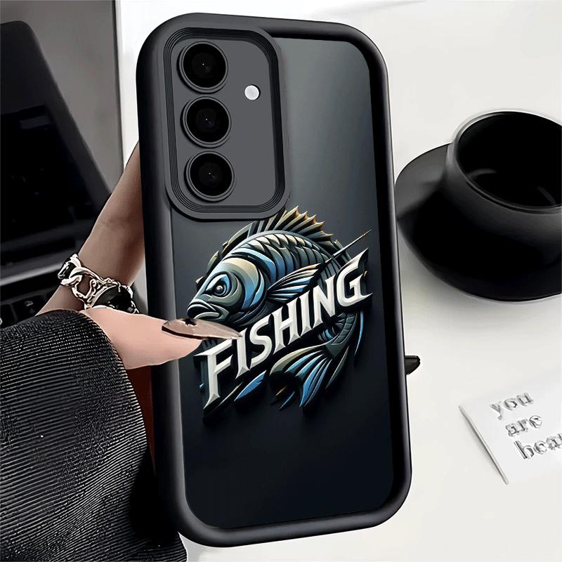 Чехол для телефона для Samsung Galaxy A17 A16 A15 A14 A13 Рыбалка Наш Рыба Марка A56 A36 A26 A55 A35 A25 A54 A34 A24 A53 A33 A23 A07 A06