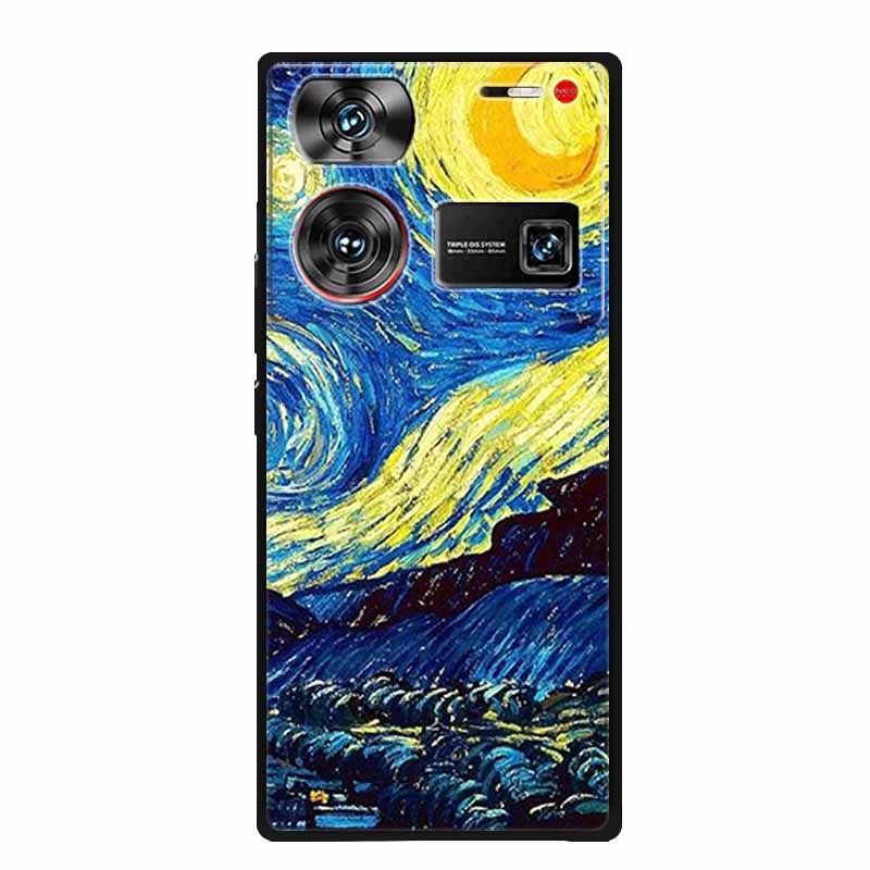 Чехол для ZTE nubia Z60 Ultra Животные Мягкий Силикон ТПУ Чехол для Телефона Для ZTE Nubia Z60Ultra 5G Защитный Крутой Волк Coque