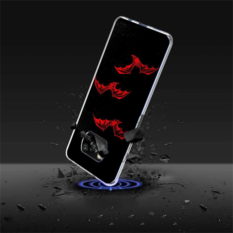 Готический вампир Алый Арт Чехол для телефона для Xiaomi Poco X7 X6 X5 Pro F7 Ultra Redmi 15C 15 13C 13 12C 12 10 10A 10C 9 9A 9C 9T Cov