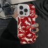 Чехол для телефона Sex Lips для iPhone 16 Pro Max Funda iPhone 11 13 14 15 12 16promax 15promax 14promax 13promax Мягкий матовый чехол IMD
