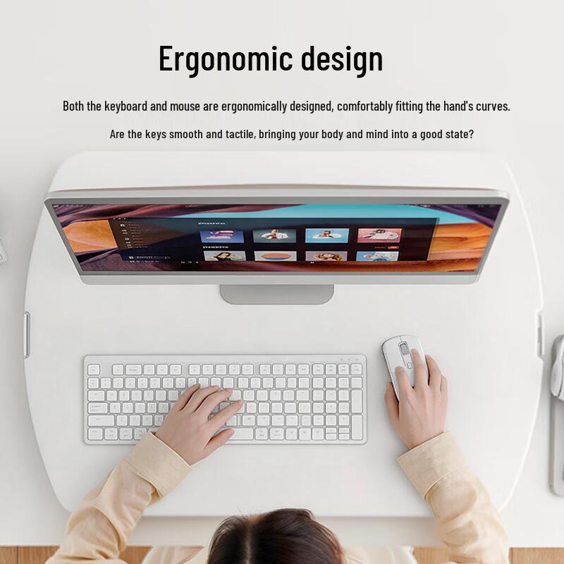 SooPii Wireless Mechanical Keyboard and Mouse Combo