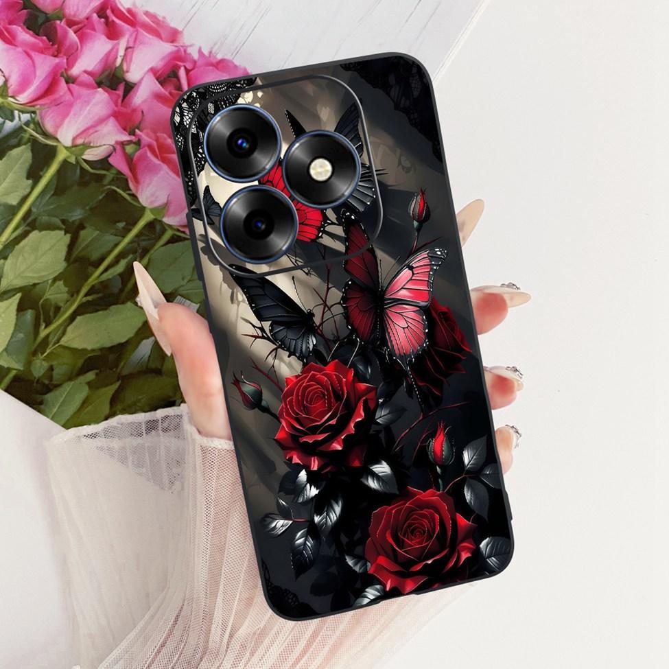 Чехол для телефона ITEL S23 Plus Чехол S681LN Силиконовый Милый Кот Модный Забавный Крутой Расписной Корпус Для ITEL S23+