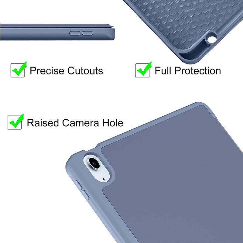 Tablet Leather Case for iPad 10.9" 2020 iPad Air 4/Air5 Anti-scratch Shockproof Light Weight Slim Fashionable Soft Pencil Cover