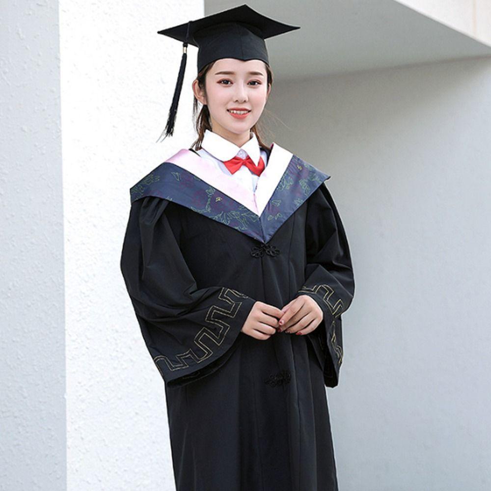 Церемония Поздравляем Выпускника Блеск Съемная Кисточка Комплект Мантии Выпускника Счастливого Выпускного Шляпа-конфедератка