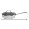 Klausberg Kb-7215 9-Piece Cookware Set 18/10 Steel