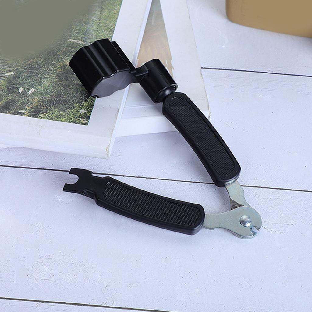 Guitar String Winder Cutter 3 In 1 Multifunctional Guitar String Cutter Guitar String Tool Guitar Bridge Pin Puller