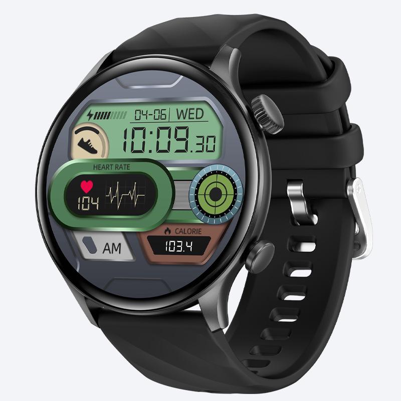 2024 Zw63 Round Screen Smartwatch with Bluetooth Call & Multifunctional Health Sports Features