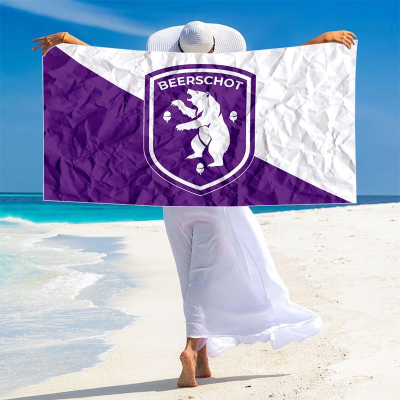K Beerschot VA Print Beach Towel, Large Soft Quick Dry Towel for Beach Camping Swimming