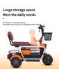 Electric Mobility Tricycle Scooter for Elderly and Pets - Customizable for Travel