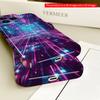 2DFlat Neon City Lights Abstract Phone Case All inclusive film hard phone case, compatible with iPhone 18 Pro Max 17 16 15 14 13 12 11