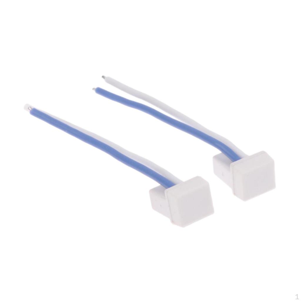 2x BT2.0 U Shaped Power Cables, Accessories, Durability, Professional, Male Cable Pigtail Connector