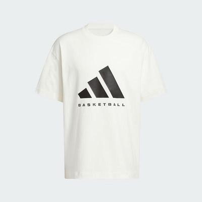 adidas Унисекс Баскетбольная футболка ADIDAS SS TEE с коротким рукавом JZ9528
