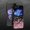 Чехол 'Цветущая вишня и ромашка' для Samsung Galaxy Flip6 Flip3 Flip7 FE Flip5 Z Flip 7 6 5 4 3 Flip4 Задняя крышка телефона Funda