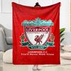 Liverpool Football Club Blanket Soft Warm Cozy Suitable For Couch Bed Office Chair Allseason Use Stylish Decor Perfect Gift For Relatives And Friends