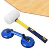 Floor  Fixer Tool Include Suction Cup and Mallet Blue Kit Glass Suction Cups for Laminate Floor  Repair