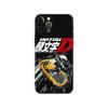 Автомобильный чехол Initial D AE86 для iPhone 5 5S se 6 6s 7 8 plus x 10 XR XS 11 12 13 mini pro MAX, черная задняя крышка из ТПУ