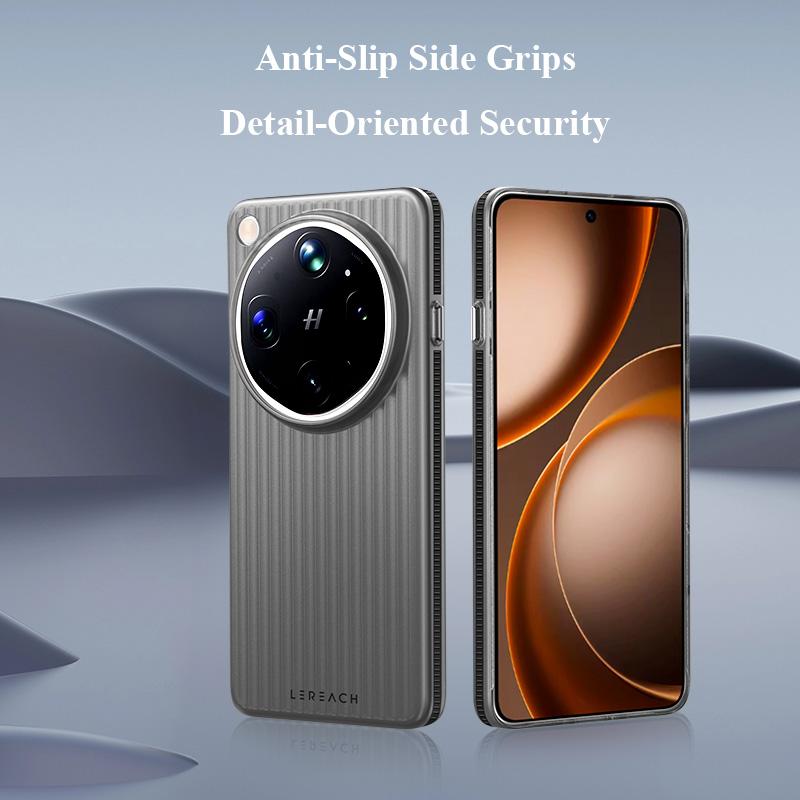 Чехол LeReach для OPPO Find X9 Ultra 5G TOC ICICLE, 3D-защита, противоскользящие боковые грани, матовая защита микроуровня