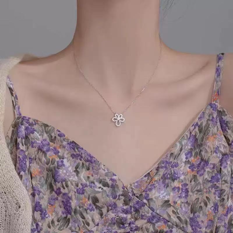 Жемчужное ожерелье женское любовь новое модное нишевый дизайн чувство цепочка на ключицу высокий смысл темперамент цепочка на шею