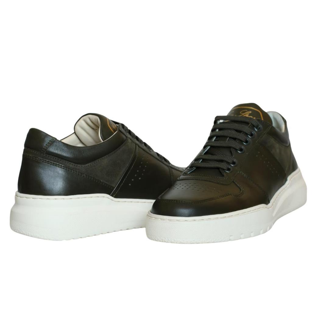 Мужская спортивная обувь из натуральной кожи