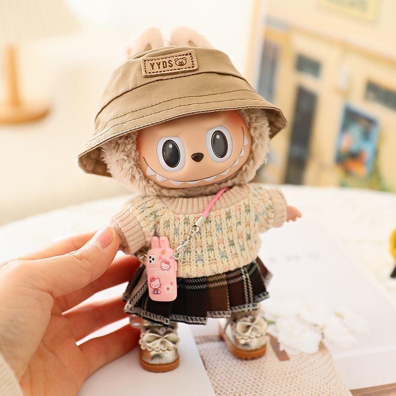 Кулон-сюрприз Labubu Одежда для вечеринок Одежда Labubu для JK Комплект плиссированной юбки