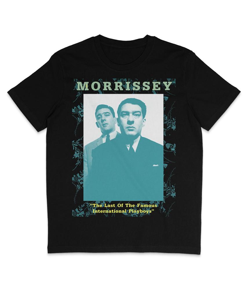 Morrissey Last Of The Famous International Playboys The Krays Black Unisex T-Shirt