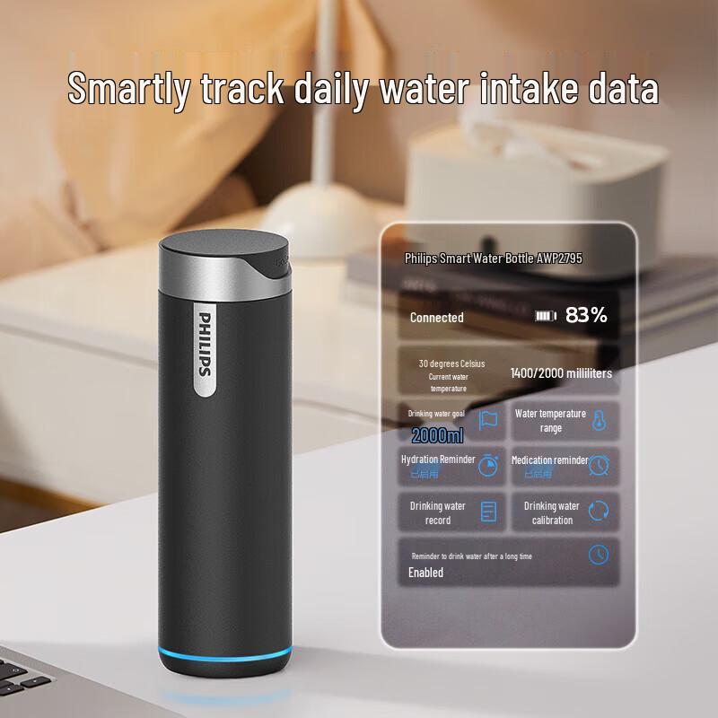 Philips 420ml Smart Tracking Vacuum Insulated Bottle