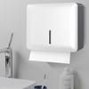 Wall Mount Paper Towel Dispenser Multifold Hand Towel Tissue Holder with Key Lock for Bathroom Kitchen Bedroom