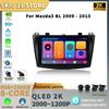 Android 13 Для Mazda 3 II Для Mazda 3 BL 2009-2013 Автомагнитола Стерео Мультимедиа Навигация GPS Беспроводной Carplay 4G Экран Стерео