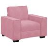Armchair Pink 100x78x84 cm Velvet