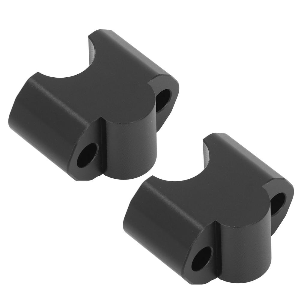 Pair of 7/8in Motorcycle Handlebar Riser 30mm Height Increasing Handle Bar Mount Clamp Riser for 650