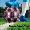 Size 5 Football Custom Name Text, Outdoor Training Soccer BallBurnley Football