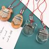 Piano Pendant 8 Key Finger Thumb Piano Kalimba  Toddler Kid Child Valentines