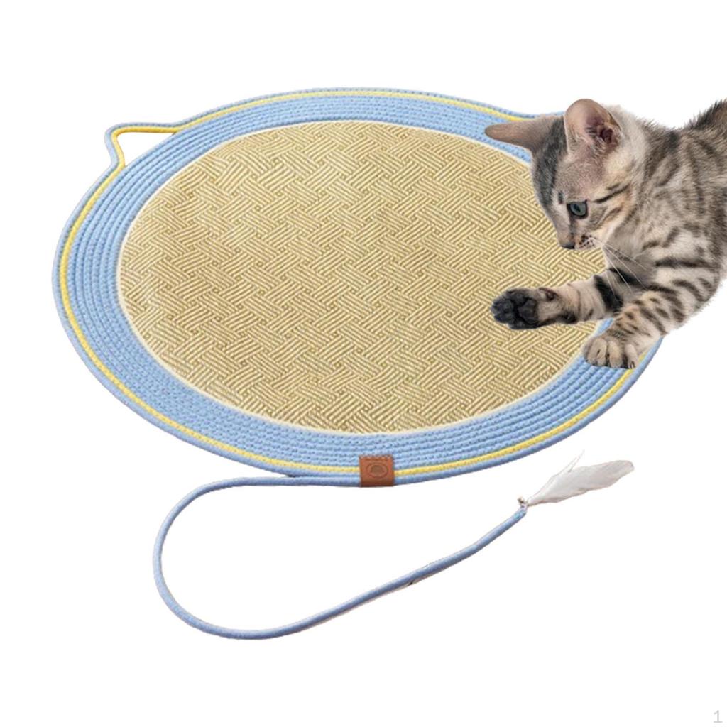 Cat Cooling Pad Mat for Dogs Cats Rattan Portable Products Comfortable Sleeping