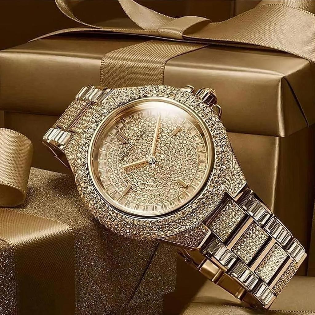 Michael Kors MK5720 Camille Crystal Gold Ion-plated Ladies Watch